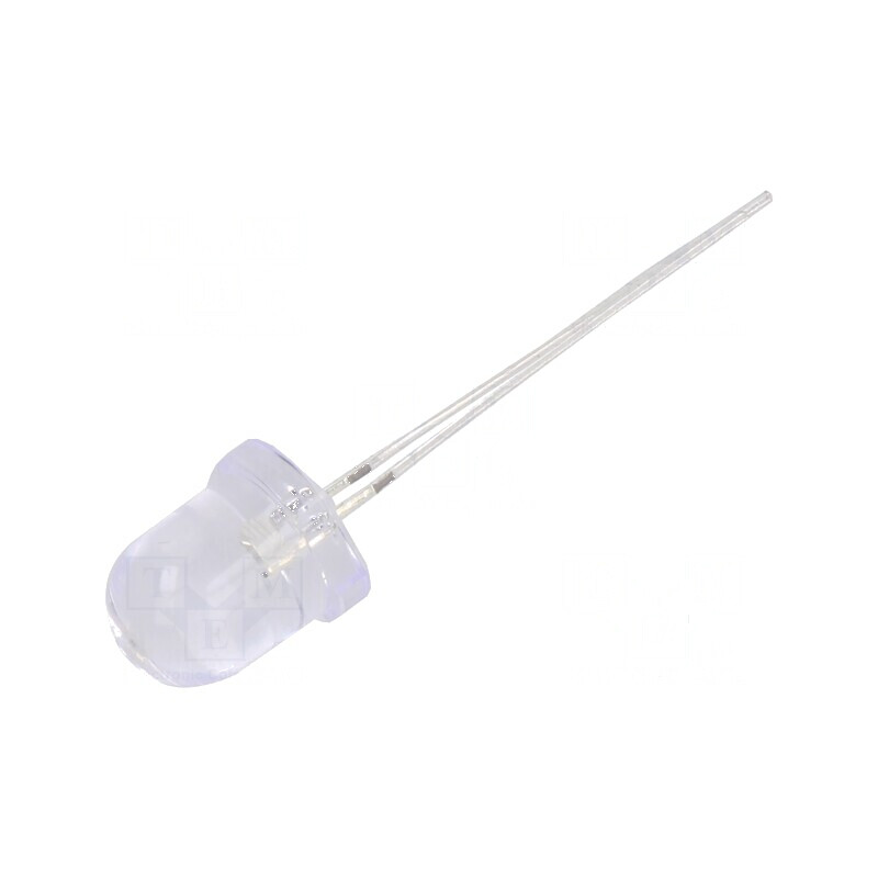 LED galben 7,8mm 4200mcd 30° convex 9VDC | Electronic-mag.ro | Componente Electronice