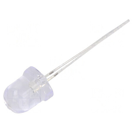 LED galben 7,8mm 4200mcd 30° convex 9VDC | Electronic-mag.ro | Componente Electronice