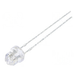 LED galben 4,85mm cu clipire 500÷750mcd 20mA 2 3÷5V | Electronic-mag.ro | Componente Electronice