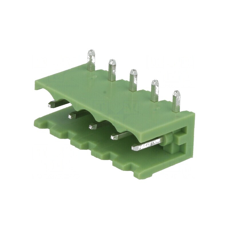 Regletă de conexiuni deconectabilă 5 pini 5mm | Electronic-mag.ro | Componente Electronice