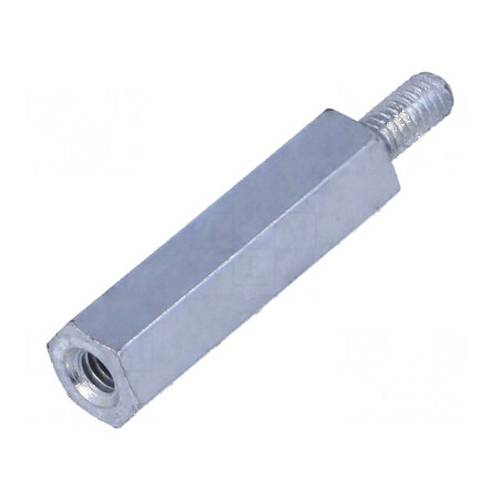 Piuliță distanțieră filetată 18mm M2,5 hexagonală | Electronic-mag.ro | Componente Electronice