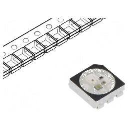 LED SMD 5050 RGB Programabil 5x5mm 3,5÷5,3V | Electronic-mag.ro | Componente Electronice
