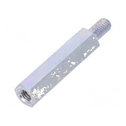 Piuliță distanțieră filetată M3 20mm | Electronic-mag.ro | Componente Electronice