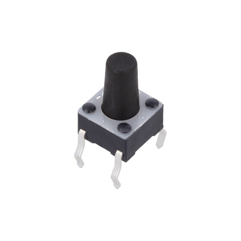 Microîntrerupător TACT SPST-NO 0,05A/12VDC THT 1,57N | Electronic-mag.ro | Componente Electronice Microîntrerupător TACT SPST-NO 0,05A/12VDC THT 1,57N | Electronic-mag.ro | Componente Electronice