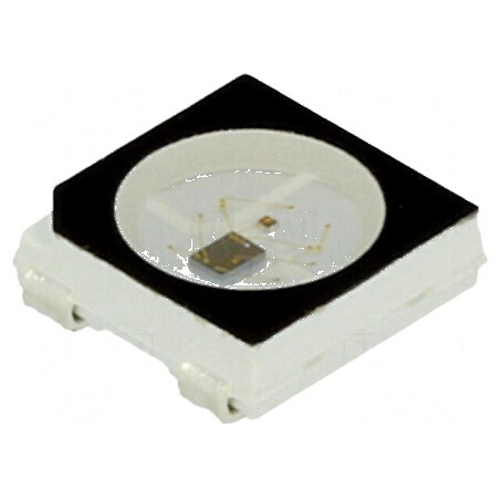 LED SMD 5050 RGB Programabil 5x5x1,6mm 3,7÷5,3V | Electronic-mag.ro | Componente Electronice