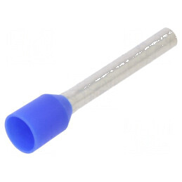 Vârf tub de capăt izolată 2,5mm² 18mm cositorit crimpat | Electronic-mag.ro | Componente Electronice