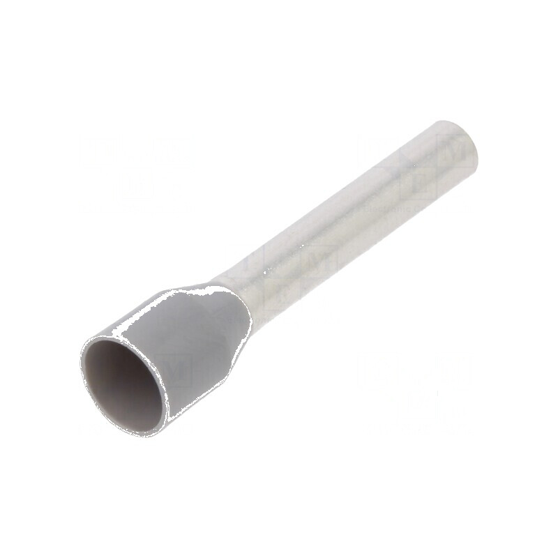 Vârf tub de capăt izolată 4mm² 18mm cositorit gri | Electronic-mag.ro | Componente Electronice Vârf tub de capăt izolată 4mm² 18mm cositorit gri | Electronic-mag.ro | Componente Electronice