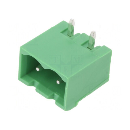 Regletă de conexiuni deconectabilă 5,08mm, 2 piste | Electronic-mag.ro | Componente Electronice