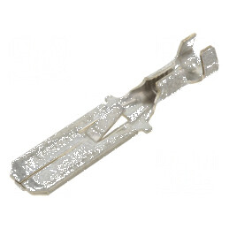 Terminal plat 6,3mm tată 0,8mm pentru cablu 0,8÷2mm² crimpat | Electronic-mag.ro | Componente Electronice