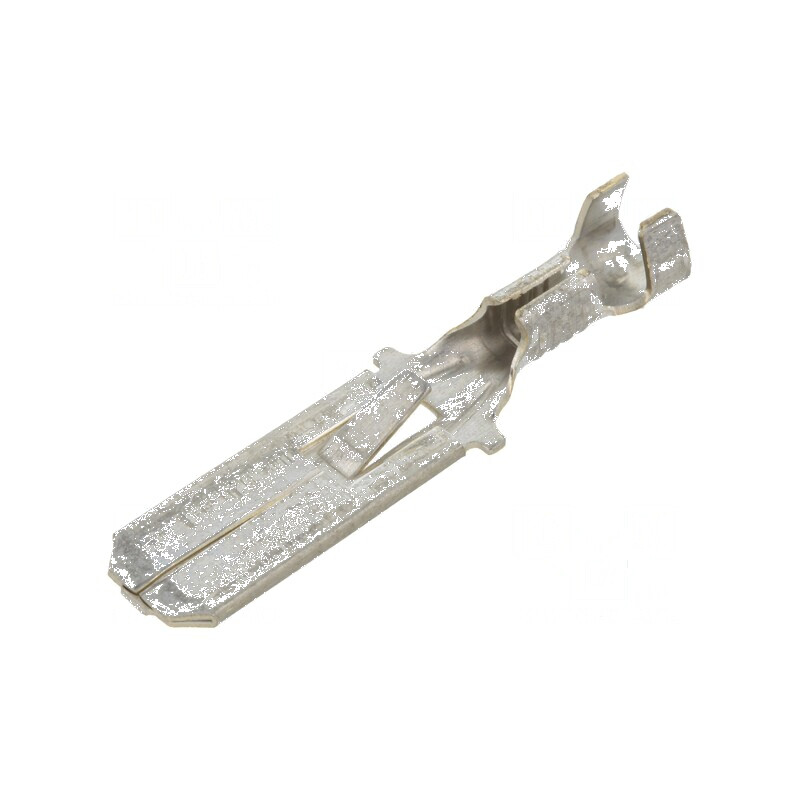 Terminal plat 6,3mm tată 0,8mm pentru cablu 0,8÷2mm² crimpat | Electronic-mag.ro | Componente Electronice