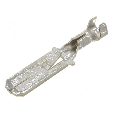 Terminal plat 6,3mm tată 0,8mm pentru cablu 0,8÷2mm² crimpat | Electronic-mag.ro | Componente Electronice