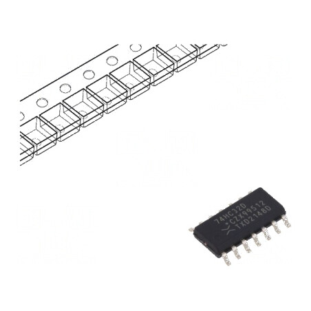 IC digital CMOS SMD SO14 2÷6VDC -40÷125°C 40uA | Electronic-mag.ro | Componente Electronice