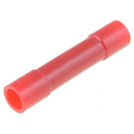 Vârf îmbinat izolată cupru 0,3-1,65mm2 roşie cositorită | Electronic-mag.ro | Componente Electronice