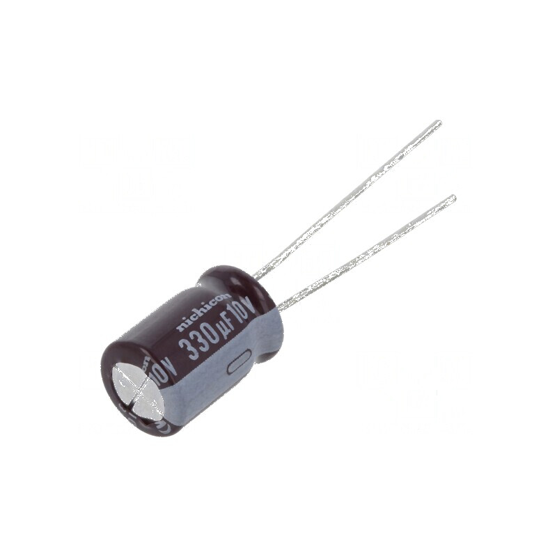 Condensator electrolitic low ESR 330uF 10VDC THT Ø8x11,5mm | Electronic-mag.ro | Componente Electronice Condensator electrolitic low ESR 330uF 10VDC THT Ø8x11,5mm | Electronic-mag.ro | Componente Electronice
