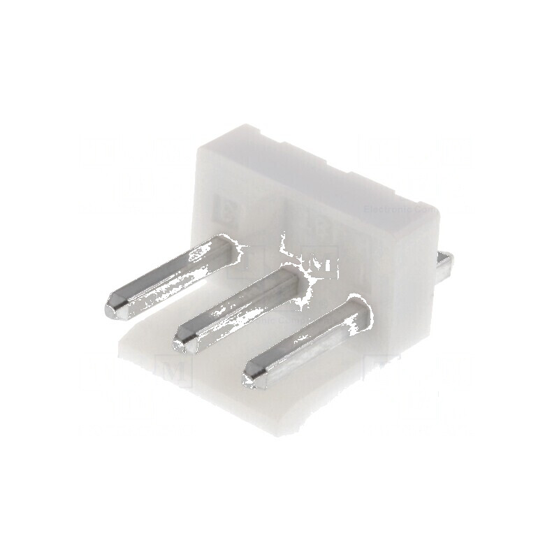 Conector cablu-placă soclu tată VH 3,96mm PIN 3 THT 250V 10A | Electronic-mag.ro | Componente Electronice