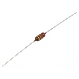 Inductor ferită THT 220uH 250mA 3,3Ω Ø4x9,2mm ±5% 3,7MHz | Electronic-mag.ro | Componente Electronice