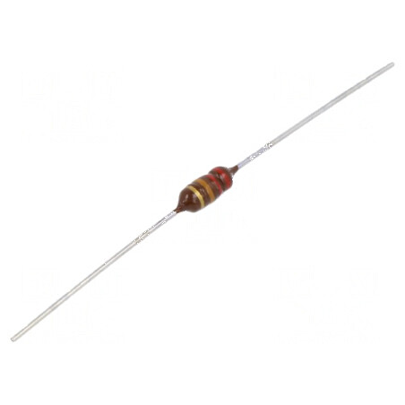 Inductor ferită THT 220uH 250mA 3,3Ω Ø4x9,2mm ±5% 3,7MHz | Electronic-mag.ro | Componente Electronice