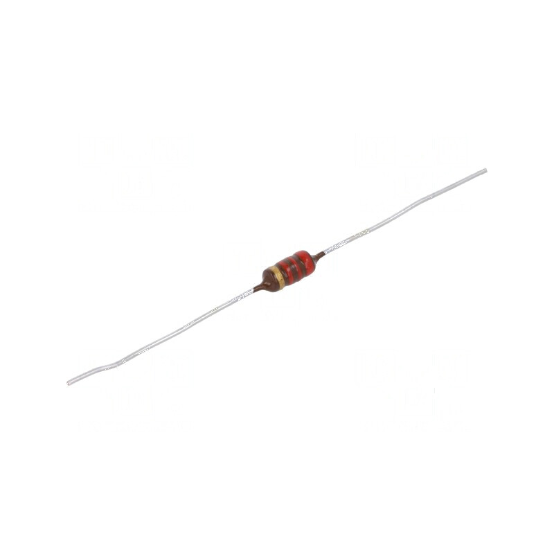 Inductor ferită THT 2200uH 80mA 34,7Ω Ø4x9,2mm ±5% 1,1MHz | Electronic-mag.ro | Componente Electronice Inductor ferită THT 2200uH 80mA 34,7Ω Ø4x9,2mm ±5% 1,1MHz | Electronic-mag.ro | Componente Electronice