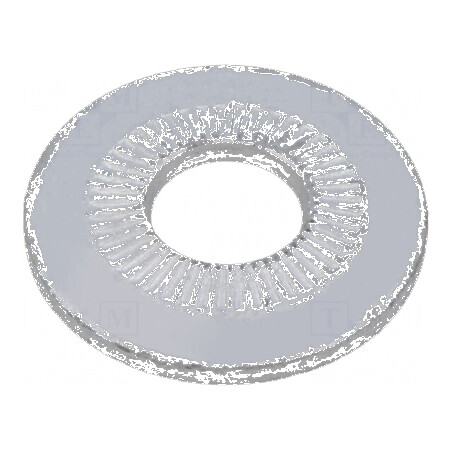 Şaibă dinţată M8 D22mm h2,7mm oţel elastic | Electronic-mag.ro | Componente Electronice