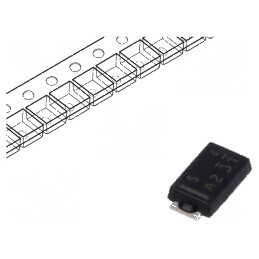 Diodă Schottky SMD 40V 3A CE - Rola Bandă SC110B | Electronic-mag.ro | Componente Electronice