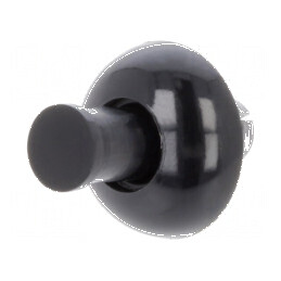 Diblu poliamidă neagră 5,1mm 4,8mm | Electronic-mag.ro | Componente Electronice
