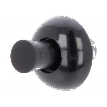 Diblu poliamidă neagră 5,1mm 4,8mm | Electronic-mag.ro | Componente Electronice
