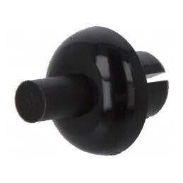 Diblu poliamidă neagră 5,1mm pentru montaj | Electronic-mag.ro | Componente Electronice