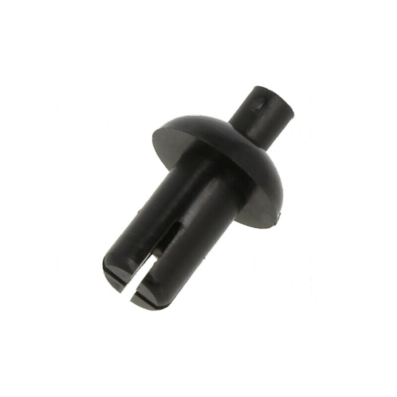 Diblu poliamidă negru 8,9mm - orificiu montare 5,1mm | Electronic-mag.ro | Componente Electronice Diblu poliamidă negru 8,9mm - orificiu montare 5,1mm | Electronic-mag.ro | Componente Electronice