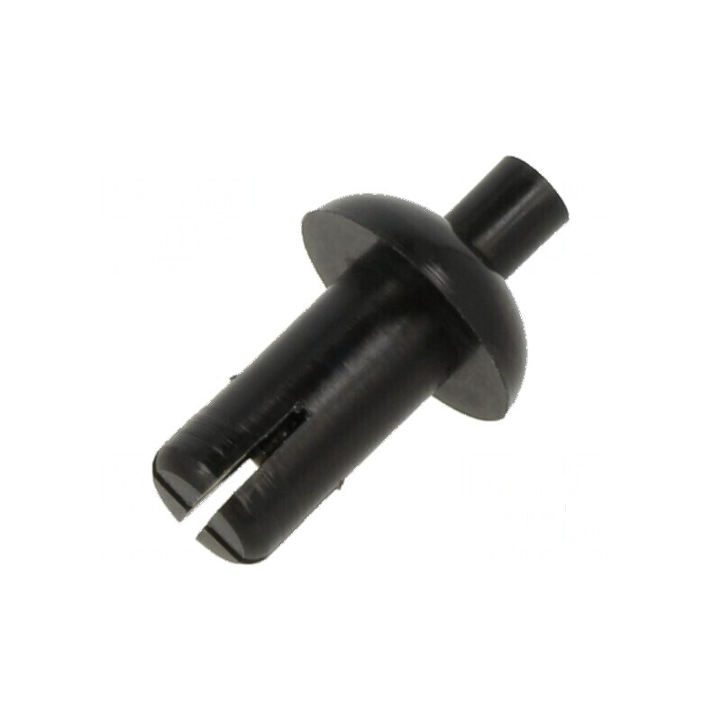 Diblu poliamidă 10mm, diametru orificiu montaj 5,1mm, negru | Electronic-mag.ro | Componente Electronice Diblu poliamidă 10mm, diametru orificiu montaj 5,1mm, negru | Electronic-mag.ro | Componente Electronice
