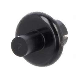 Diblu poliamidă neagră 6,1mm pentru montaj | Electronic-mag.ro | Componente Electronice