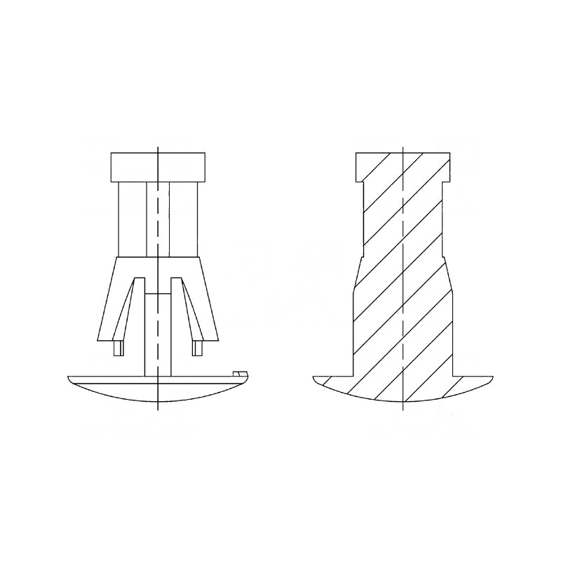 Știft de montare poliamidă 66, 8mm, clichet naturală | Electronic-mag.ro | Componente Electronice Știft de montare poliamidă 66, 8mm, clichet naturală | Electronic-mag.ro | Componente Electronice