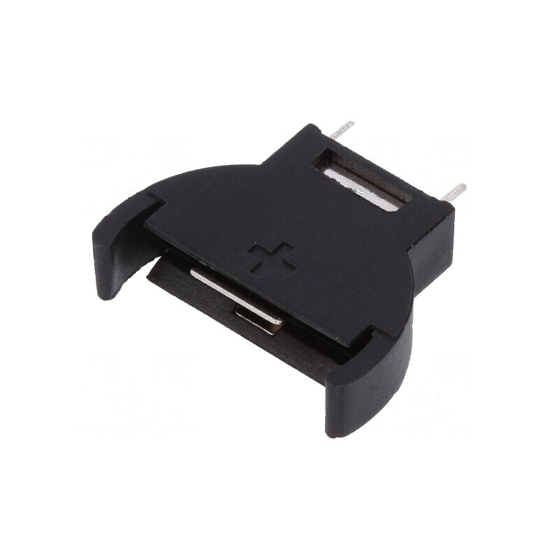 Soclu CR2032 vertical THT negru 20mm | Electronic-mag.ro | Componente Electronice Soclu CR2032 vertical THT negru 20mm | Electronic-mag.ro | Componente Electronice