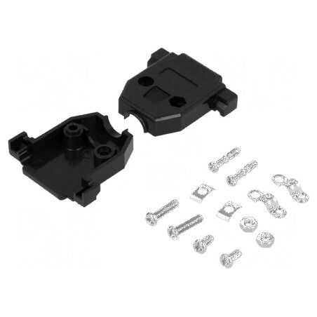 Carcasă pentru conectori D-Sub 15pin și D-Sub HD 26pin | Electronic-mag.ro | Componente Electronice
