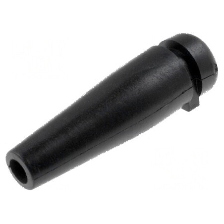 Manșon PVC negru 6,5mm x 3,5mm, lungime 32mm | Electronic-mag.ro | Componente Electronice