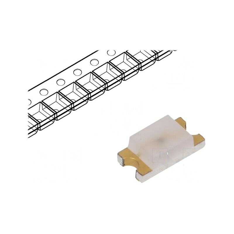 LED SMD 1206 ambră 3,2x1,6x1,1mm 20mA 60mW | Electronic-mag.ro | Componente Electronice LED SMD 1206 ambră 3,2x1,6x1,1mm 20mA 60mW | Electronic-mag.ro | Componente Electronice