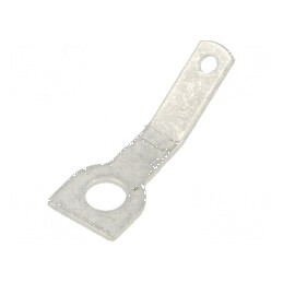 Terminal plat 2,8mm 0,5mm M2,5 alamă tată pentru înşurubare | Electronic-mag.ro | Componente Electronice