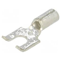 Vârf furcă M3,5 crimpat cablu neizolat cupru 16AWG-14AWG | Electronic-mag.ro | Componente Electronice