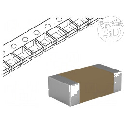 Condensator ceramic MLCC 22uF 10V X7R ±10% SMD 1206 | Electronic-mag.ro | Componente Electronice