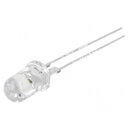 LED 5mm Albastru Clipitor 2000-2500mcd 30° 20mA | Electronic-mag.ro | Componente Electronice