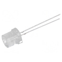 LED 8mm verde 2180÷3000mcd 140° plat | Electronic-mag.ro | Componente Electronice