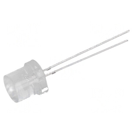 LED 8mm verde 2180÷3000mcd 140° plat | Electronic-mag.ro | Componente Electronice