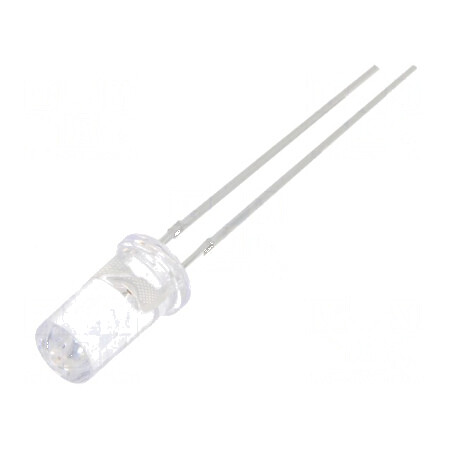 LED 5mm portocalie 750-1120mcd 50° plat | Electronic-mag.ro | Componente Electronice