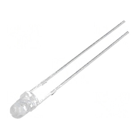 LED 3mm mov 136-200mcd 30° convex | Electronic-mag.ro | Componente Electronice