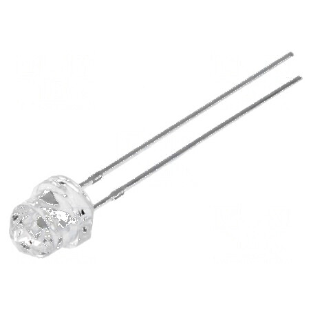 LED 4,85mm alb rece 1560-2180mcd THT Diamond | Electronic-mag.ro | Componente Electronice