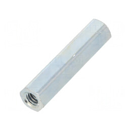 Piuliță distanțieră filetată 18mm M2.5 hexagonală | Electronic-mag.ro | Componente Electronice
