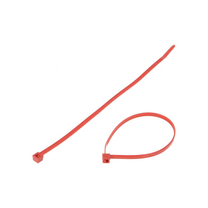 Colier de strângere roșu 200mm x 4,6mm poliamidă 225N | Electronic-mag.ro | Componente Electronice Colier de strângere roșu 200mm x 4,6mm poliamidă 225N | Electronic-mag.ro | Componente Electronice