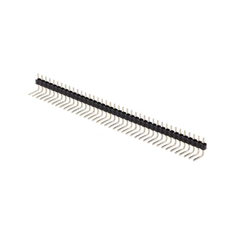 Conector 40 pini tată unghi 90° THT | Electronic-mag.ro | Componente Electronice Conector 40 pini tată unghi 90° THT | Electronic-mag.ro | Componente Electronice