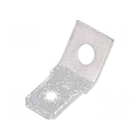 Terminal plat 6,3mm 0,8mm M3 alamă cositorit tată | Electronic-mag.ro | Componente Electronice