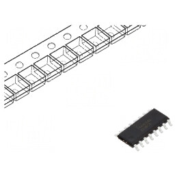 IC digital CMOS SMD SO16 8 canale 2÷5,5VDC AHC -40÷150°C | Electronic-mag.ro | Componente Electronice