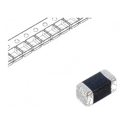 Talon Impuls Ferită 100MHz 1000Ω SMD 0,01A 1206 R 0,075Ω | Electronic-mag.ro | Componente Electronice